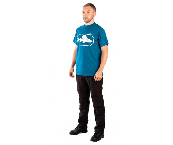 Фото: “Футболка GRAYLING Siberian Silver, хлопок, синий”, купить в интернет магазине