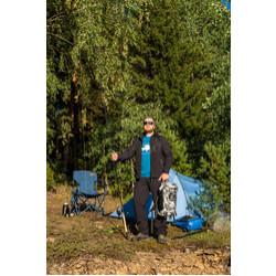 Фото: “Футболка GRAYLING Siberian Silver, хлопок, синий”