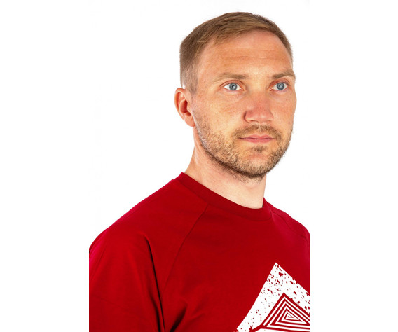 Фото: “Футболка PAYER Infinity, хлопок, бордо”, купить в интернет магазине