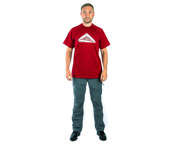 Фото: “Футболка PAYER Infinity, хлопок, бордо”, купить в интернет магазине