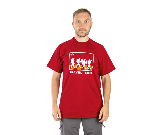 Фото: “Футболка PAYER Travel Mob, хлопок, бордо”, купить в интернет магазине