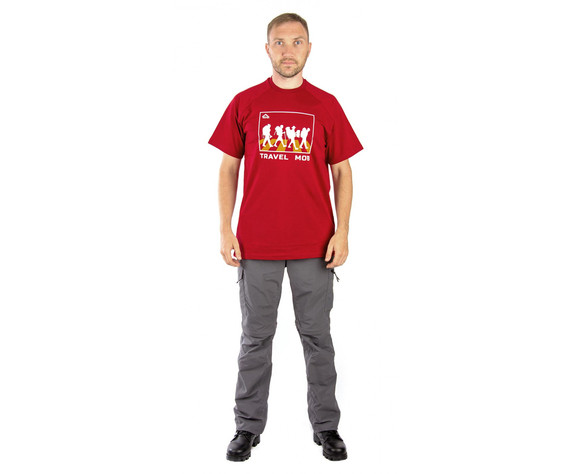 Фото: “Футболка PAYER Travel Mob, хлопок, бордо”, купить в интернет магазине