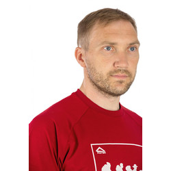 Фото: “Футболка PAYER Travel Mob, хлопок, бордо”