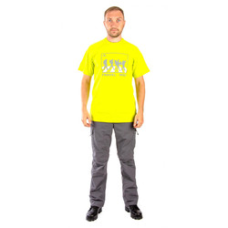 Фото: “Футболка PAYER Travel Mob, хлопок, лайм”