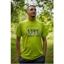 Фото: “Футболка PAYER Travel Mob, хлопок, лайм”