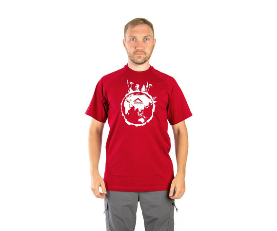 Фото: “Футболка PAYER World Tour, хлопок, бордо”, купить в интернет магазине
