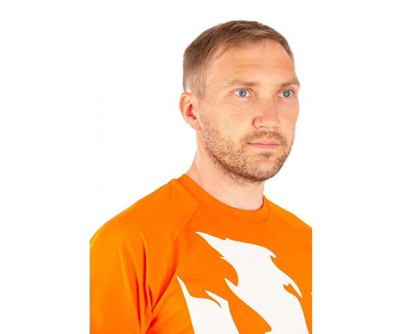 Фото: “Футболка PRIDE Claws, хлопок, оранжевый”, купить в интернет магазине