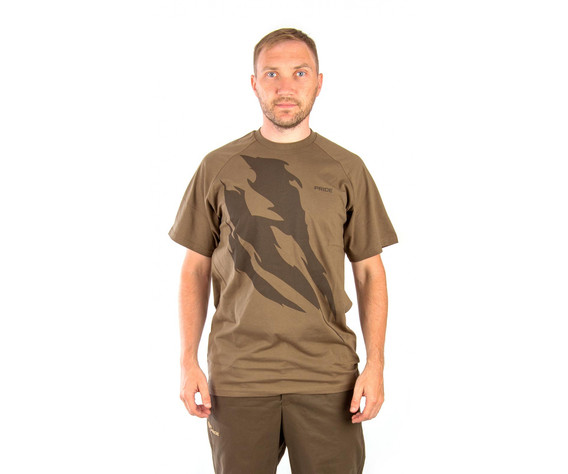 Фото: “Футболка PRIDE Claws, хлопок, светло-коричневый”, купить в интернет магазине