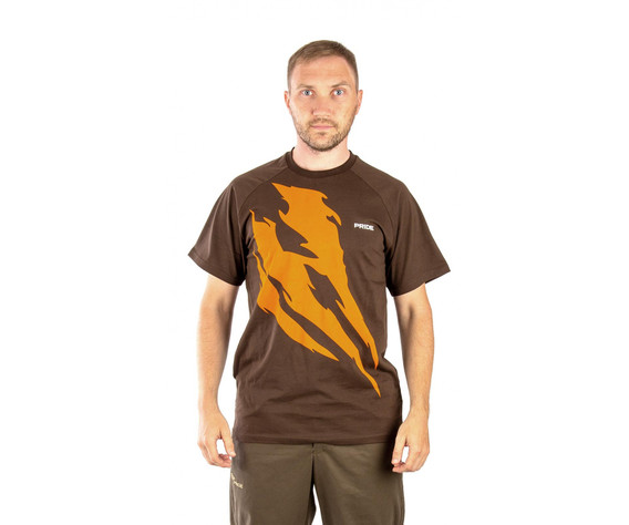 Фото: “Футболка PRIDE Claws, хлопок, темно-коричневый”, купить в интернет магазине