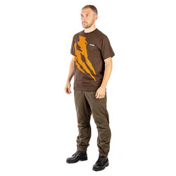 Фото: “Футболка PRIDE Claws, хлопок, темно-коричневый”