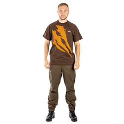 Фото: “Футболка PRIDE Claws, хлопок, темно-коричневый”