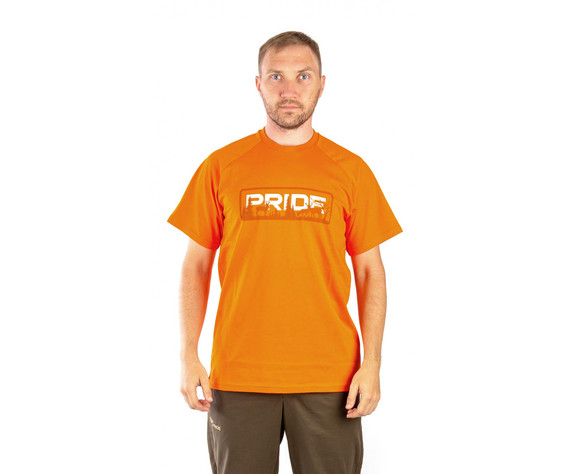 Фото: “Футболка PRIDE Living Nature, хлопок, оранжевый”, купить в интернет магазине