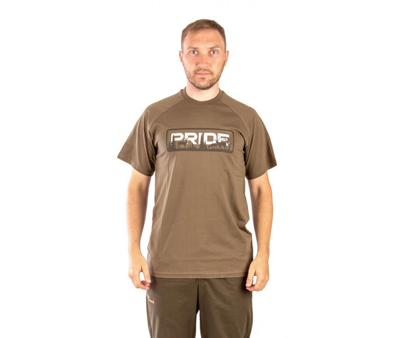 Фото: “Футболка PRIDE Living Nature, хлопок, светло-коричневый”, купить в интернет магазине