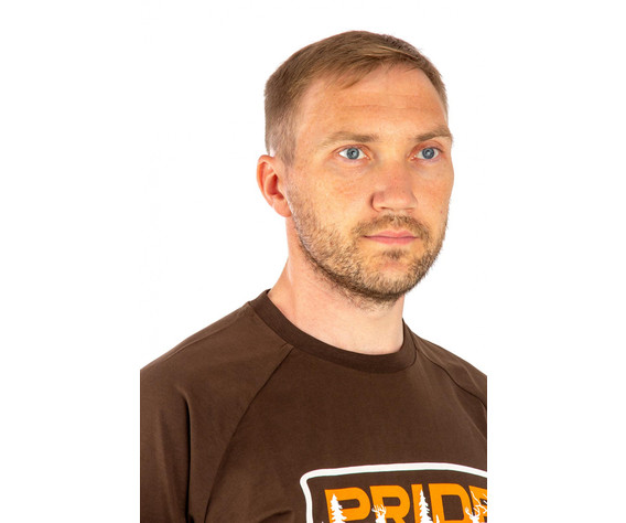 Фото: “Футболка PRIDE Living Nature, хлопок, темно-коричневый”, купить в интернет магазине