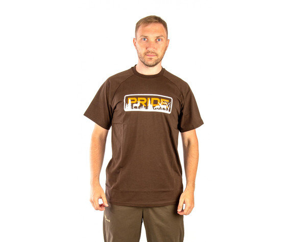 Фото: “Футболка PRIDE Living Nature, хлопок, темно-коричневый”, купить в интернет магазине
