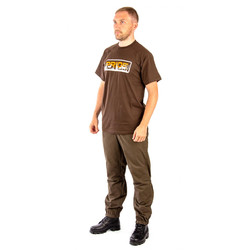 Фото: “Футболка PRIDE Living Nature, хлопок, темно-коричневый”