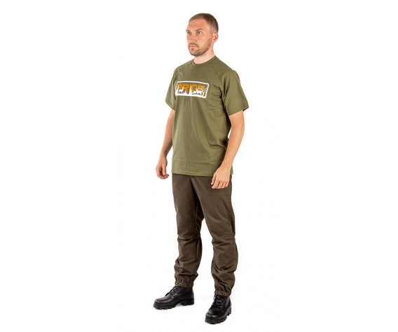 Фото: “Футболка PRIDE Living Nature, хлопок, хаки”, купить в интернет магазине