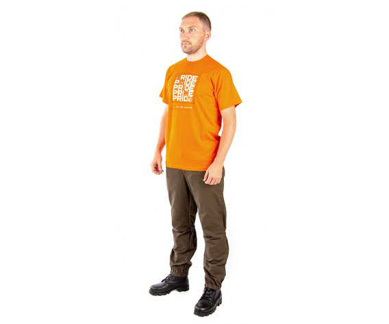 Фото: “Футболка PRIDE Quadro, хлопок, оранжевый”, купить в интернет магазине
