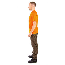 Фото: “Футболка PRIDE Quadro, хлопок, оранжевый”