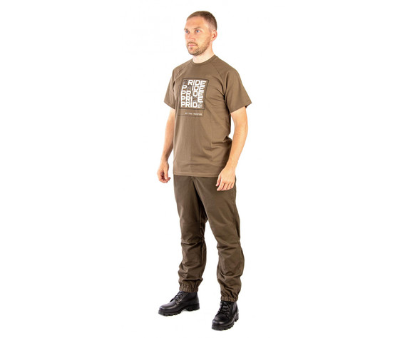 Фото: “Футболка PRIDE Quadro, хлопок, светло-коричневый”, купить в интернет магазине