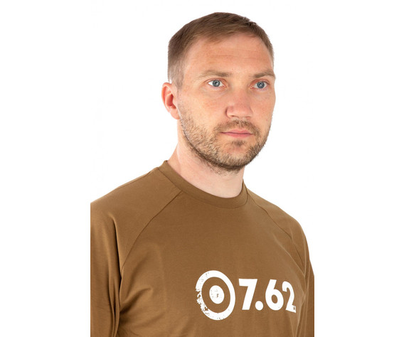 Фото: “Футболка T-Shirt 7.62 Logo, хлопок, койот”, купить в интернет магазине