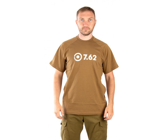 Фото: “Футболка T-Shirt 7.62 Logo, хлопок, койот”, купить в интернет магазине
