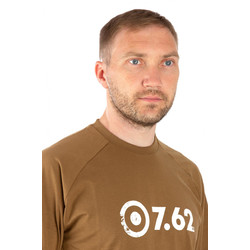 Фото: “Футболка T-Shirt 7.62 Logo, хлопок, койот”