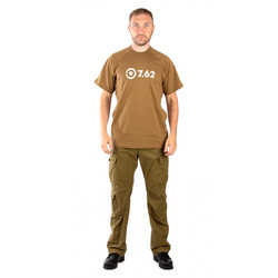 Фото: “Футболка T-Shirt 7.62 Logo, хлопок, койот”
