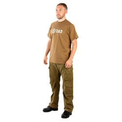 Фото: “Футболка T-Shirt 7.62 Logo, хлопок, койот”