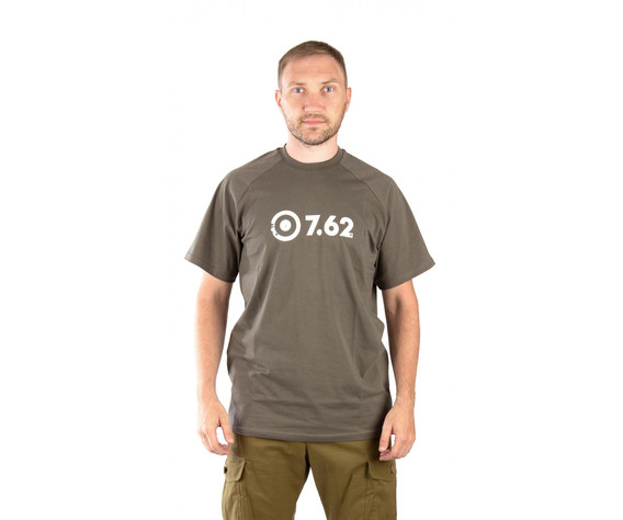 Фото: “Футболка T-Shirt 7.62 Logo, хлопок, олива”, купить в интернет магазине