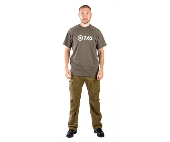 Фото: “Футболка T-Shirt 7.62 Logo, хлопок, олива”, купить в интернет магазине