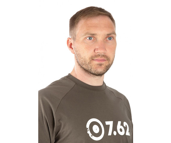 Фото: “Футболка T-Shirt 7.62 Logo, хлопок, олива”, купить в интернет магазине