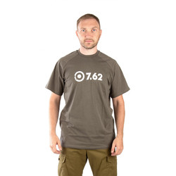 Фото: “Футболка T-Shirt 7.62 Logo, хлопок, олива”, купить в интернет магазине