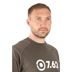 Фото: “Футболка T-Shirt 7.62 Logo, хлопок, олива”