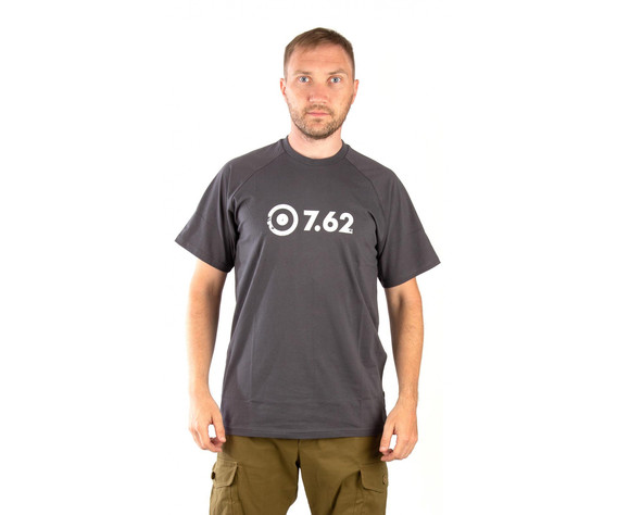 Фото: “Футболка T-Shirt 7.62 Logo, хлопок, серый”, купить в интернет магазине