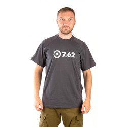Фото: “Футболка T-Shirt 7.62 Logo, хлопок, серый”, купить в интернет магазине