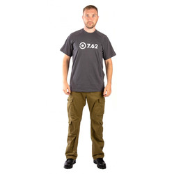 Фото: “Футболка T-Shirt 7.62 Logo, хлопок, серый”
