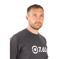 Фото: “Футболка T-Shirt 7.62 Logo, хлопок, серый”