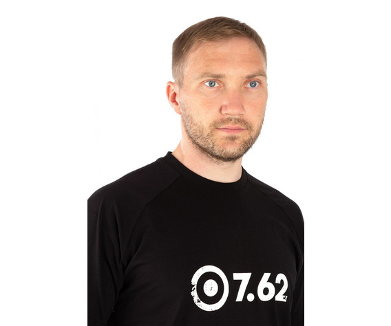 Фото: “Футболка T-Shirt 7.62 Logo, хлопок, черный”, купить в интернет магазине