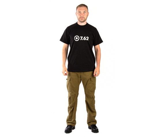 Фото: “Футболка T-Shirt 7.62 Logo, хлопок, черный”, купить в интернет магазине
