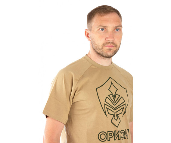 Фото: “Футболка T-Shirt Орион Logo, хлопок, бежевый”, купить в интернет магазине