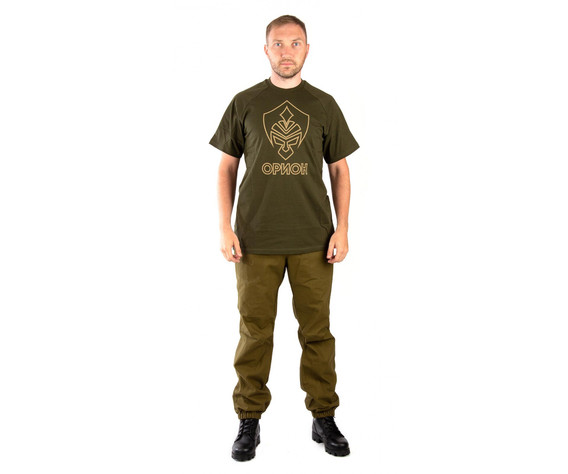 Фото: “Футболка T-Shirt Орион Logo, хлопок, хаки”, купить в интернет магазине