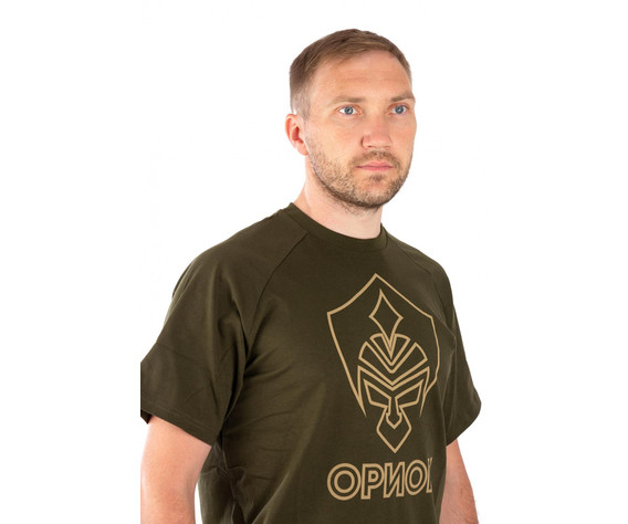 Фото: “Футболка T-Shirt Орион Logo, хлопок, хаки”, купить в интернет магазине