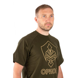 Фото: “Футболка T-Shirt Орион Logo, хлопок, хаки”