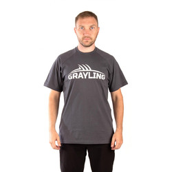 Фото: “Футболка T-Shirt GRAYLING Logo, хлопок, графит”, купить в интернет магазине