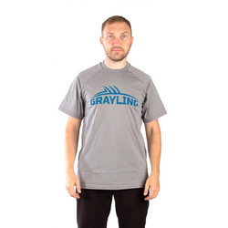 Фото: “Футболка T-Shirt GRAYLING Logo, хлопок, серый”, купить в интернет магазине
