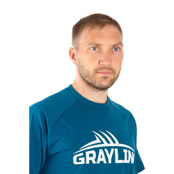 Фото: “Футболка T-Shirt GRAYLING Logo, хлопок, синий”