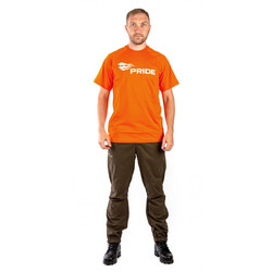 Фото: “Футболка T-Shirt PRIDE Logo, хлопок, оранжевый”