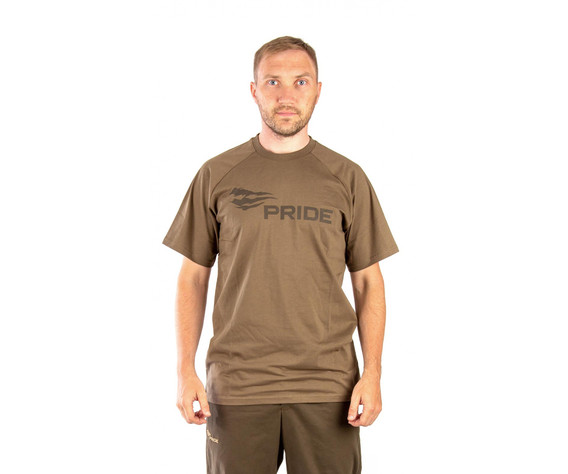 Фото: “Футболка T-Shirt PRIDE Logo, хлопок, светло-коричневый”, купить в интернет магазине