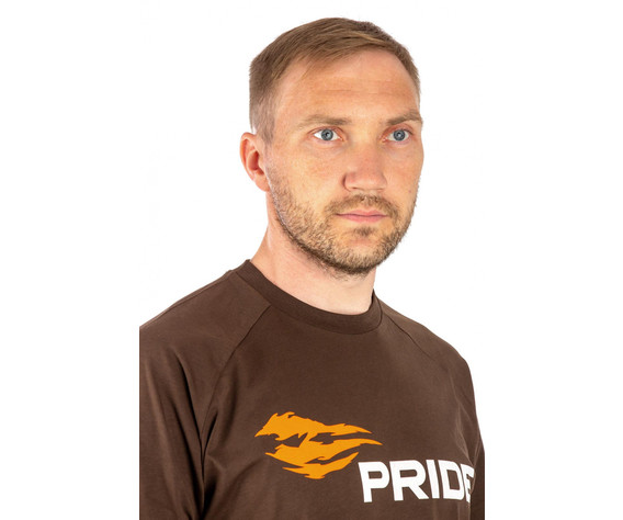 Фото: “Футболка T-Shirt PRIDE Logo, хлопок, темно-коричневый”, купить в интернет магазине